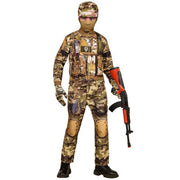 Op deze afbeelding zie je een Kostuums, van het merk Widmann. Special Ops Militair Kind Jongen Kostuum