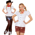 Blouse Tyrolienne Blanche