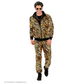 Born To Wild As A Tiger Trainingspak Goud Kostuum