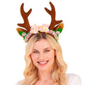 Deer Fantasy Hoofdband Met Bloemen