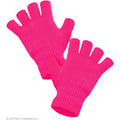 Vingerloze Handschoenen Neon Roze Handig Warm
