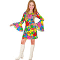 Blumige Und Bunte Hippie Traum Kleid für Kinder / Mädchen