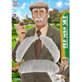 Grauer Opa Schnauzer Und Brauen