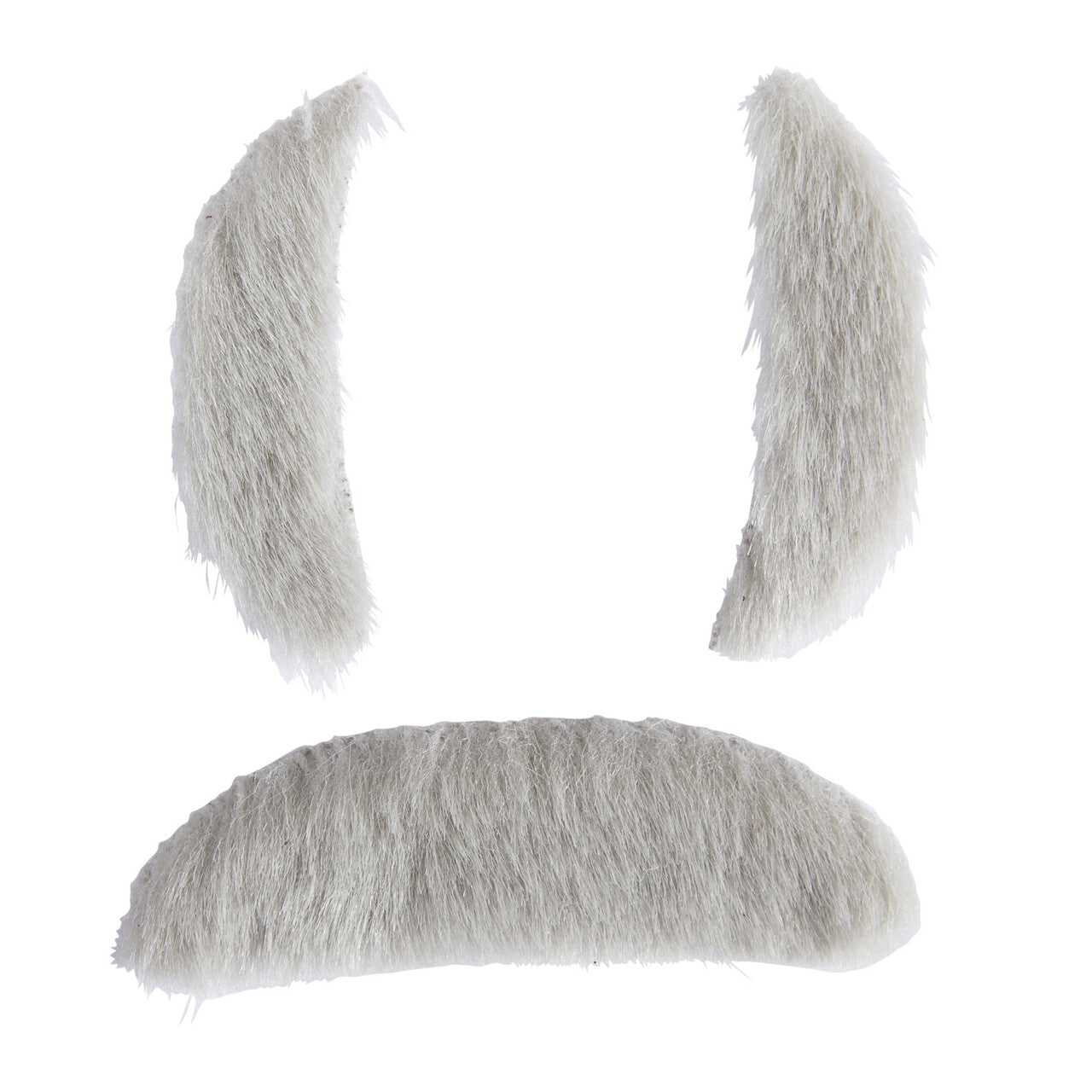 Op deze afbeelding zie je een Accessoires, van het merk Widmann. Snor En Wenkbrauwen Oude Man Grandpa Grey