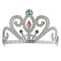 Königliche Prinzessinnenkrone Silber Mit Diamanten