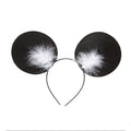 Ms Mouse Hoofdband Muis Met Marabou