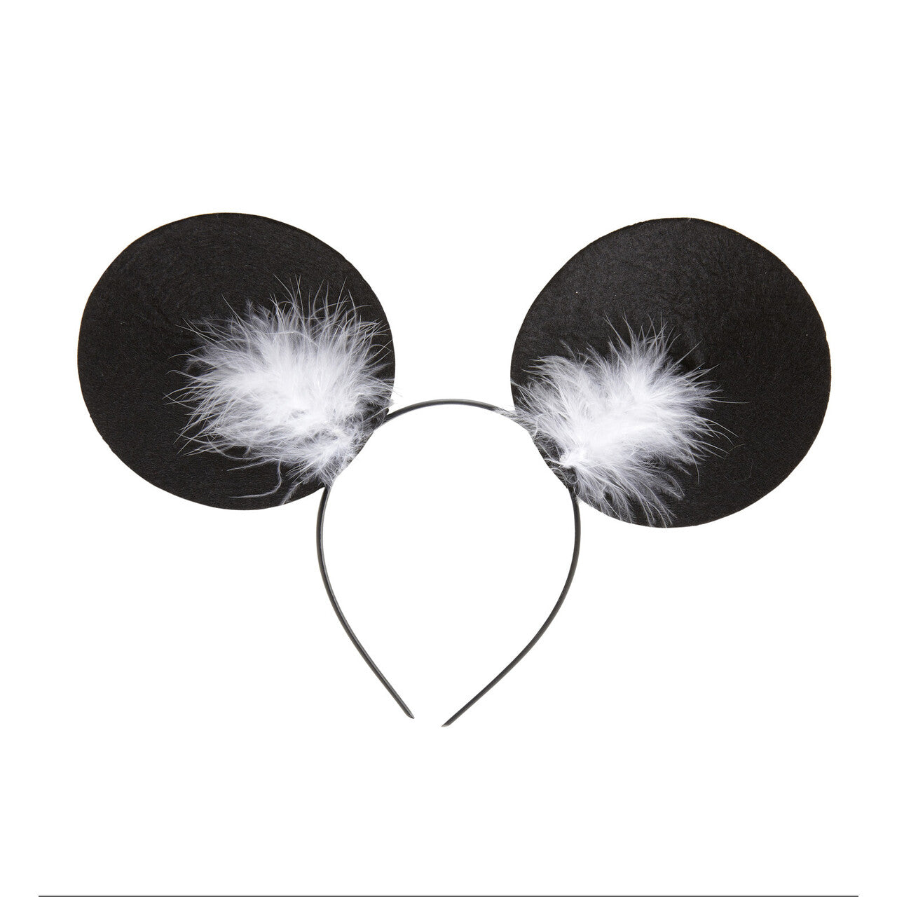 Op deze afbeelding zie je een Accessoires, van het merk Widmann. Ms Mouse Hoofdband Muis Met Marabou