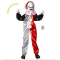 Décoration De Clown Tueur Dhalloween Avec Yeux Lumineux 90 Cm