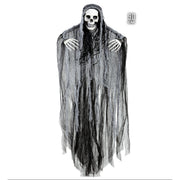 Op deze afbeelding zie je een Decoratie, van het merk Widmann. Horror Deco Grim Reaper Pop, 90 Centimeter