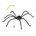 Décoration Araignée Géante Avec Yeux Lumineux 153 Cm