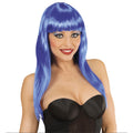 Pruik, Vogue Blauw Space Model
