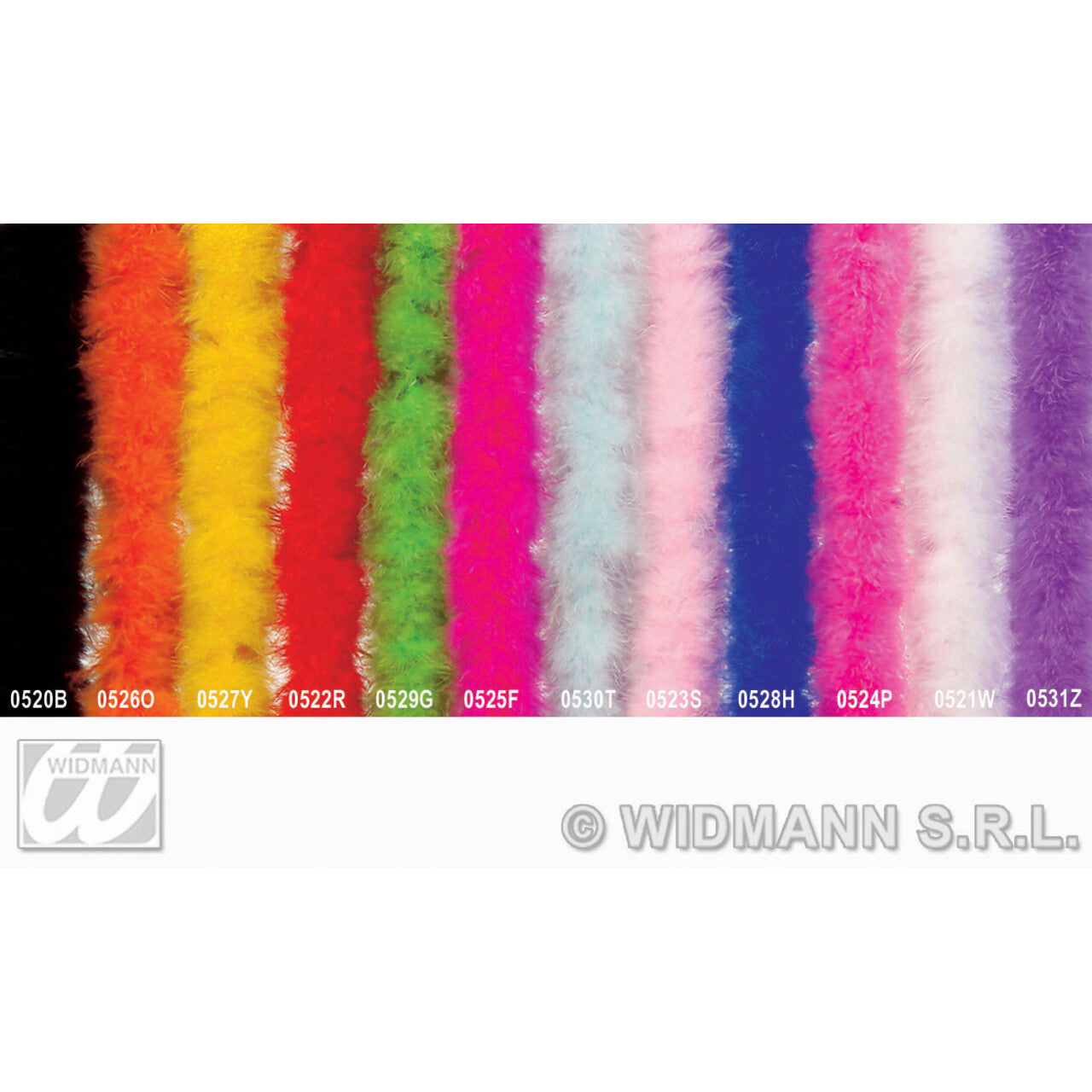 Op deze afbeelding zie je een Accessoires, van het merk Widmann. Decoratieve Boa Rood 2 Meter