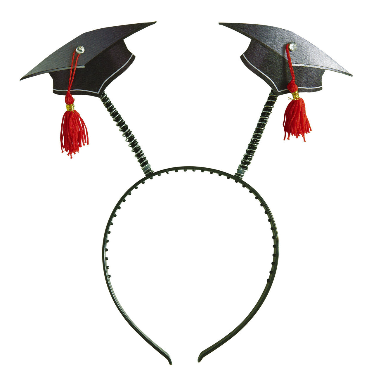 Op deze afbeelding zie je een Accessoires, van het merk Widmann. Trillende Hoofdband Geslaagd!