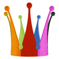 Multicolour Koning Kroon Regenboog