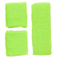 Ensemble Bandeau Années 80 Fluo Vert