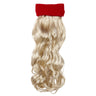Blonde Lockenmähne Mit Rotem Schweißband