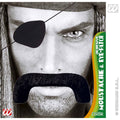 Schnurrbartpirat Mit Augen Patch