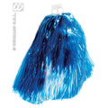 Blaue Glanz-Pompon
