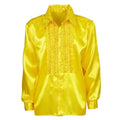 Lekker Foute Blouse Met Ruches Geel Man