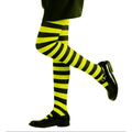 Gestreepte Kinderpanty Groen / Zwart