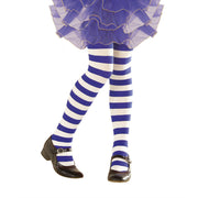 Op deze afbeelding zie je een Accessoires, van het merk Widmann. Gestreepte Kinderpanty Wit / Blauw