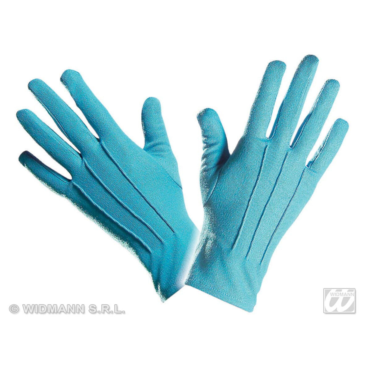 Op deze afbeelding zie je een Accessoires, van het merk Widmann. Handschoenen Blauw