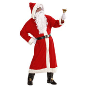 Op deze afbeelding zie je een Kostuums, van het merk Widmann. Luxe Oud Kostuum Kerstman