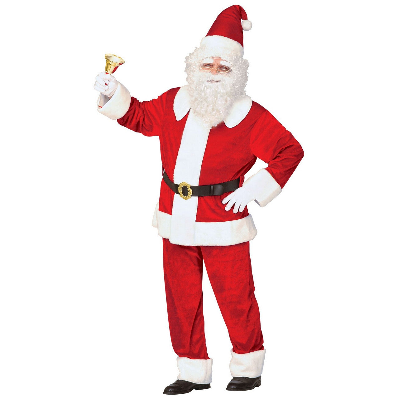 Op deze afbeelding zie je een Kostuums, van het merk Widmann. Kerstman Luxe Royal Santa XL Kostuum