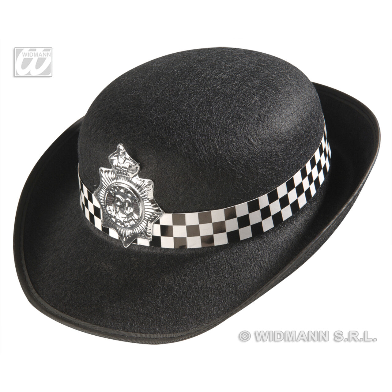 Op deze afbeelding zie je een Accessoires, van het merk Widmann. Hoed Politievrouw