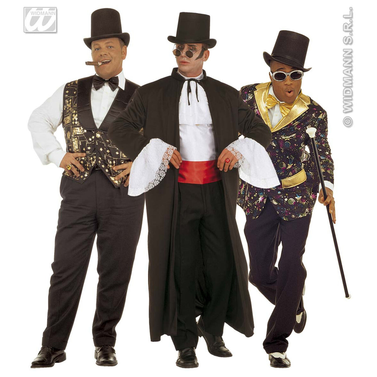 Op deze afbeelding zie je een Accessoires, van het merk Widmann. Extra Hoge Hoed