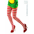 Panty Wit / Rood Gestreept XL
