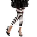 Legging Rayée Noir Et Blanc