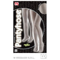 Glitzer-Strumpfhose 40 Den Silber