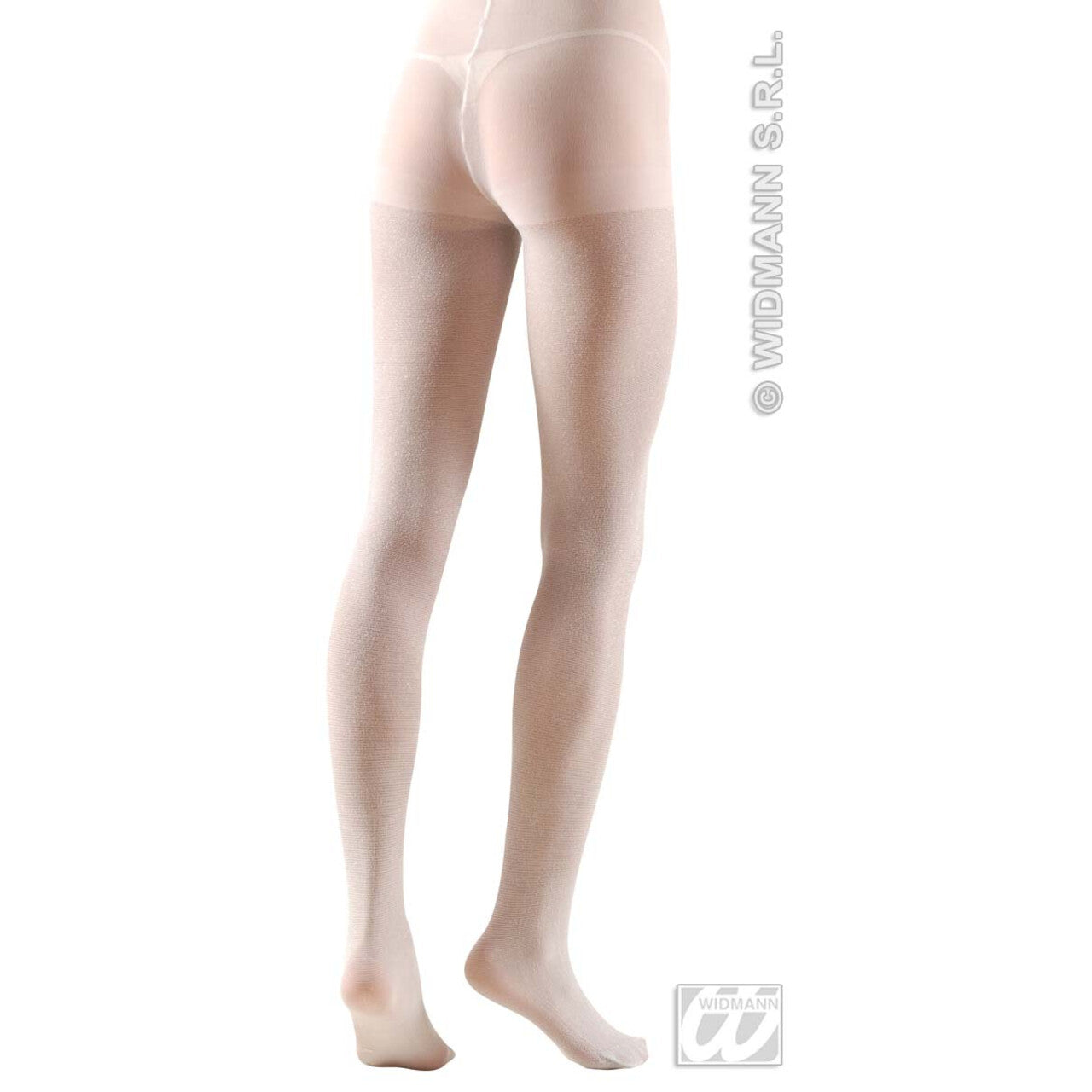 Op deze afbeelding zie je een Accessoires, van het merk Widmann. Panty 40den, Glitter Wit