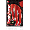 Glitzer-Strumpfhose 40den Rot