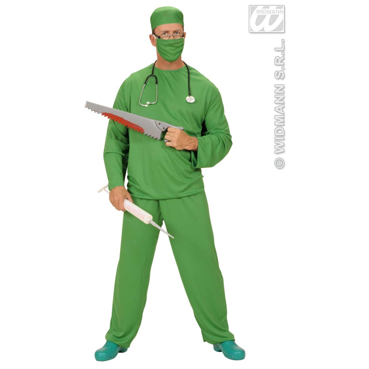 Op deze afbeelding zie je een Accessoires, van het merk Widmann. Maxi Zaag 55 Centimeter