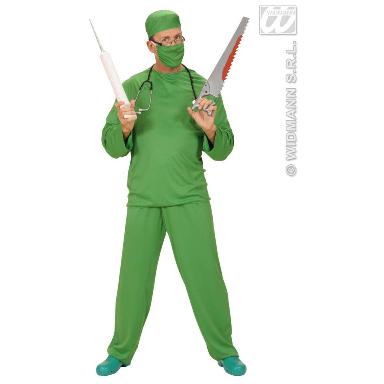 Op deze afbeelding zie je een Accessoires, van het merk Widmann. Maxi Zaag 55 Centimeter
