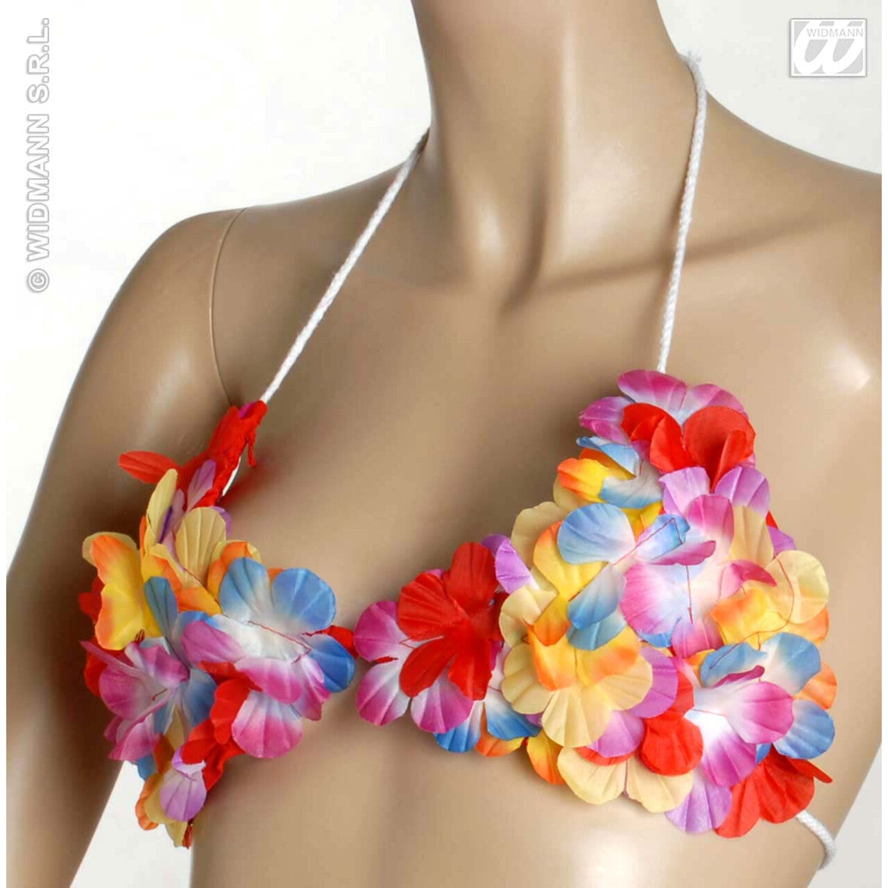 Op deze afbeelding zie je een Decoratie, van het merk Widmann. Bloemen Bh