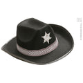 Chapeau De Shérif Enfant Noir