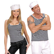 Op deze afbeelding zie je een Kostuums, van het merk Widmann. Zeemanshirt Gestreept