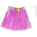 Hula-Rock Mit Blumen-Gürtel, Pink, für Kinder