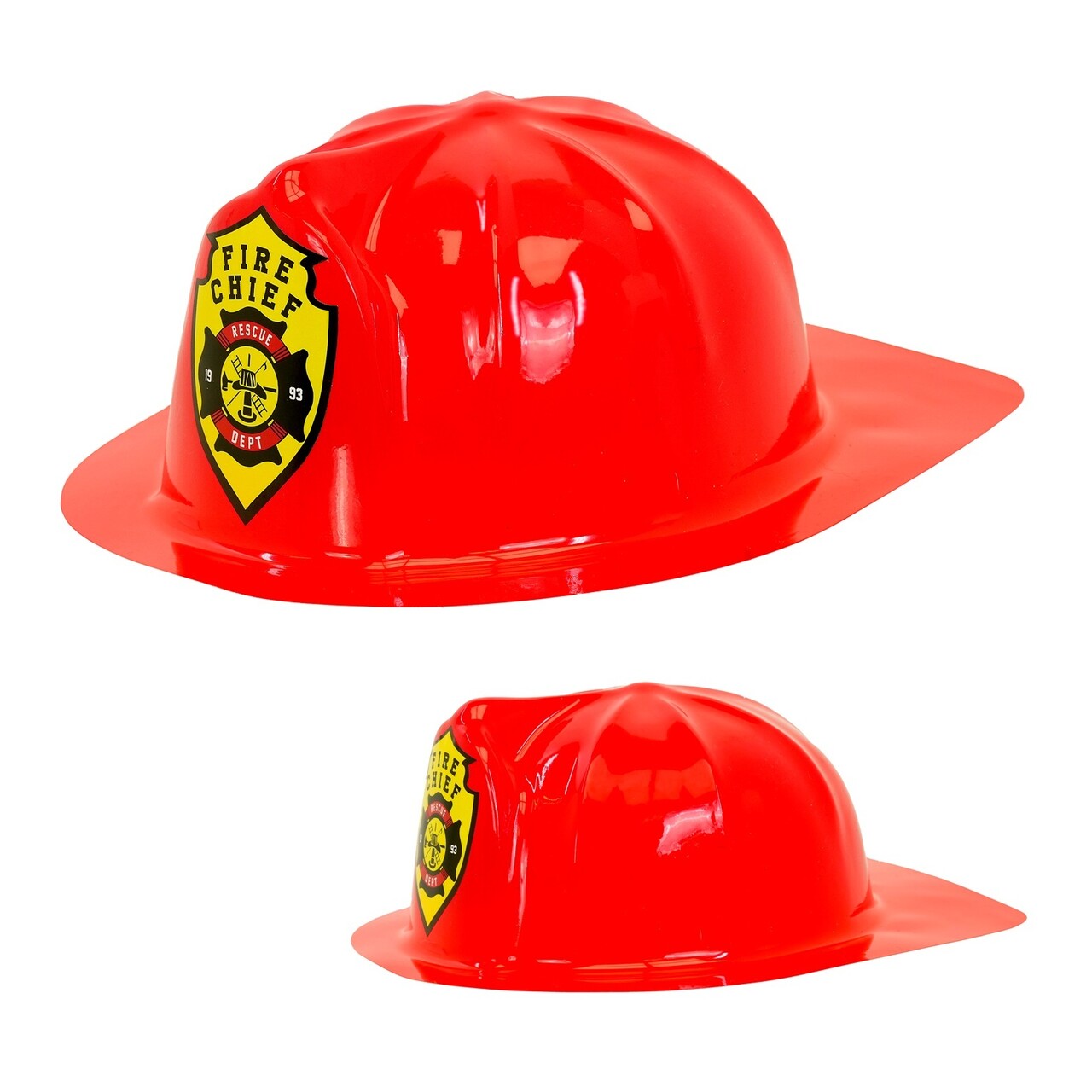 Op deze afbeelding zie je een Accessoires, van het merk Widmann. Pvc Brandweerhelm Volwassene