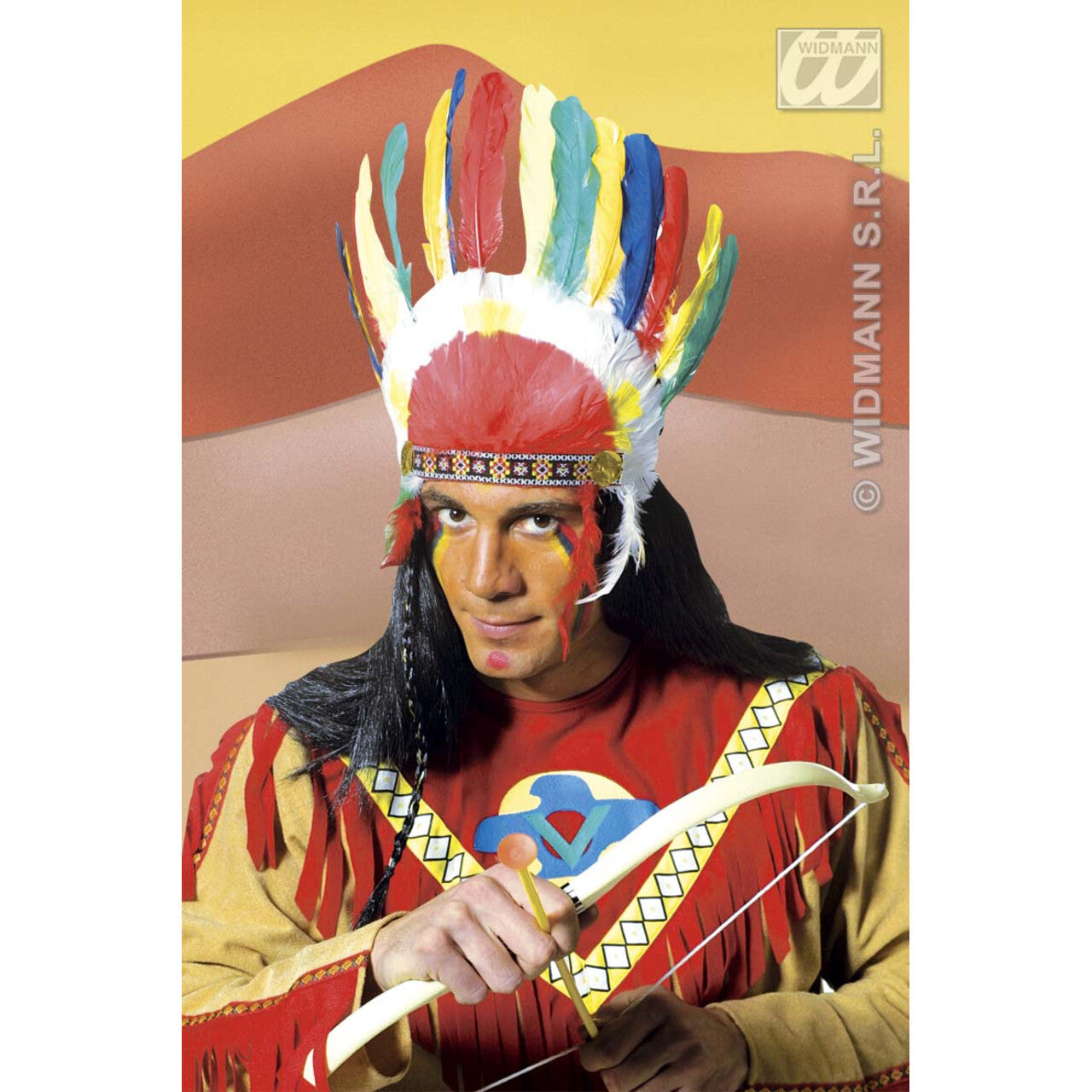 Op deze afbeelding zie je een Accessoires, van het merk Widmann. Indianentooi