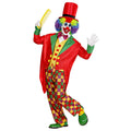 Costume De Clown Multicolore Luxe Homme Costume
