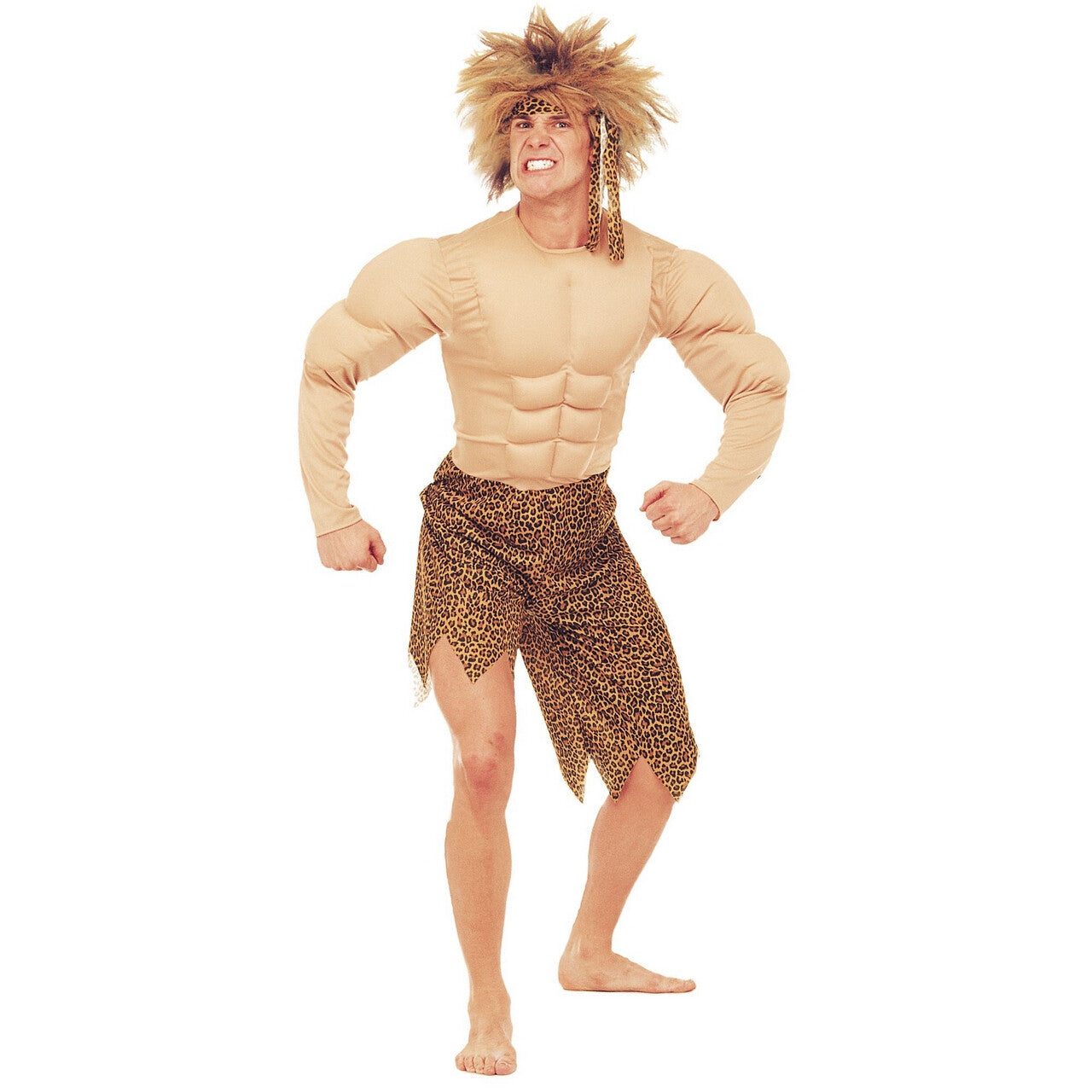 Op deze afbeelding zie je een Kostuums, van het merk Widmann. Jungle Man Tarzan Kostuum
