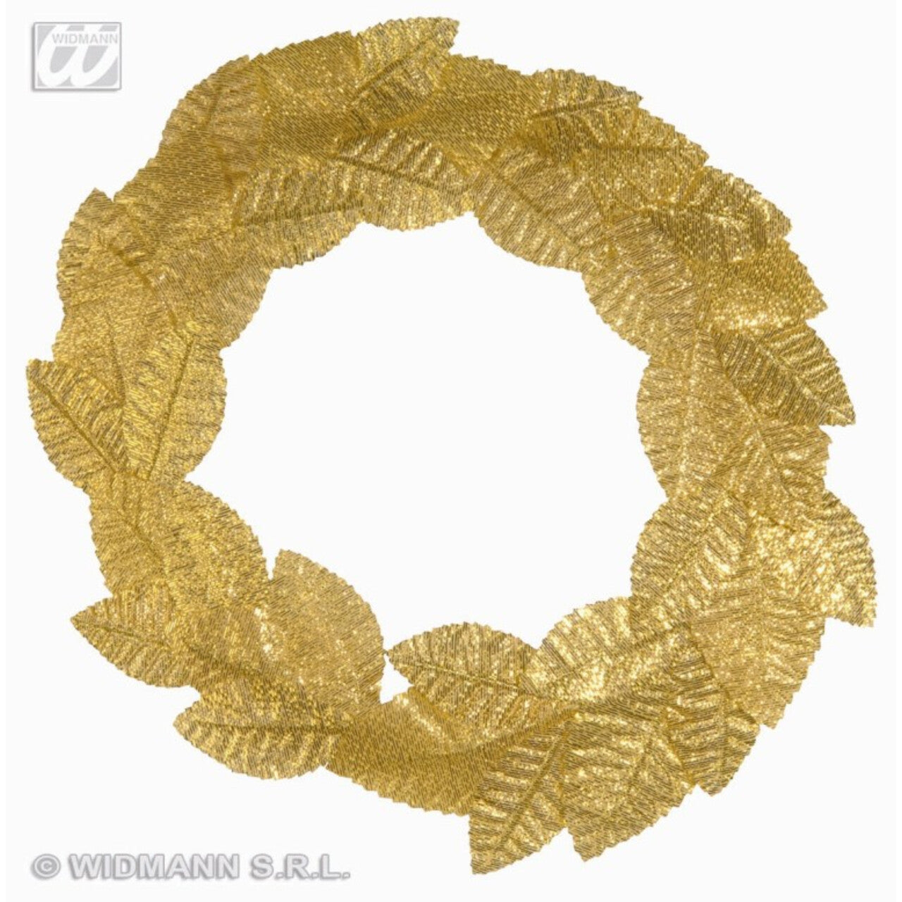 Op deze afbeelding zie je een Accessoires, van het merk Widmann. Lauwerkrans Goud
