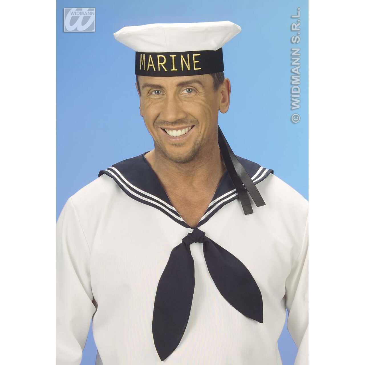 Op deze afbeelding zie je een Accessoires, van het merk Widmann. Matrozenpet