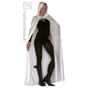 Op deze afbeelding zie je een Accessoires, van het merk Widmann. Luxe Cape Wit, 150 Centimeter