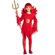 Op deze afbeelding zie je een Kostuums, van het merk Widmann. Kleine Duivelin Red Devil Kostuum Meisje