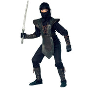 Op deze afbeelding zie je een Kostuums, van het merk Widmann. Zwarte Ninja Assault Kostuum Jongen